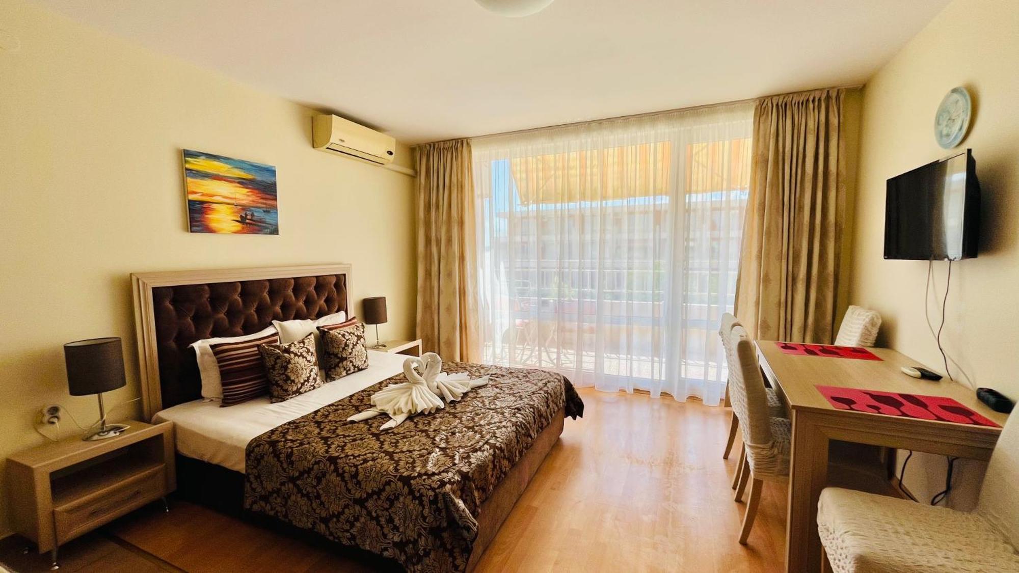 Fort Noks Nessebar B2-216 Studio Pantai Sunny Luaran gambar